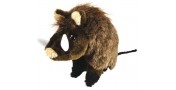 PELUCHE SANGLIER NATURE DE BRENNE 18 CM SONORE