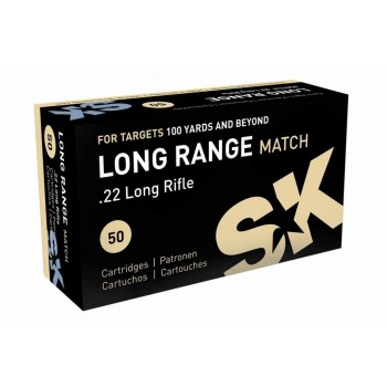 Boite de 50 cartouches 22LR SK long Range Match