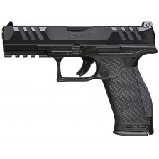 PISTOLET WALTHER PDP COMPACT FULL SIZE NOIR CAL. 9 MM PARA SA 18CPS 102MM HAUSSE & GUIDON RÉGLABLES