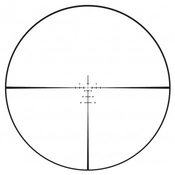 LUNETTE BURRIS SIX XE 3-18X56 RET. BALLISTIC E3 LUMINEUX À COLLIERS Ø 30 MM TOURELLES HUNTER