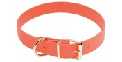 COLLIER BIOTHANE ORANGE FLUO 13mm X 40cm