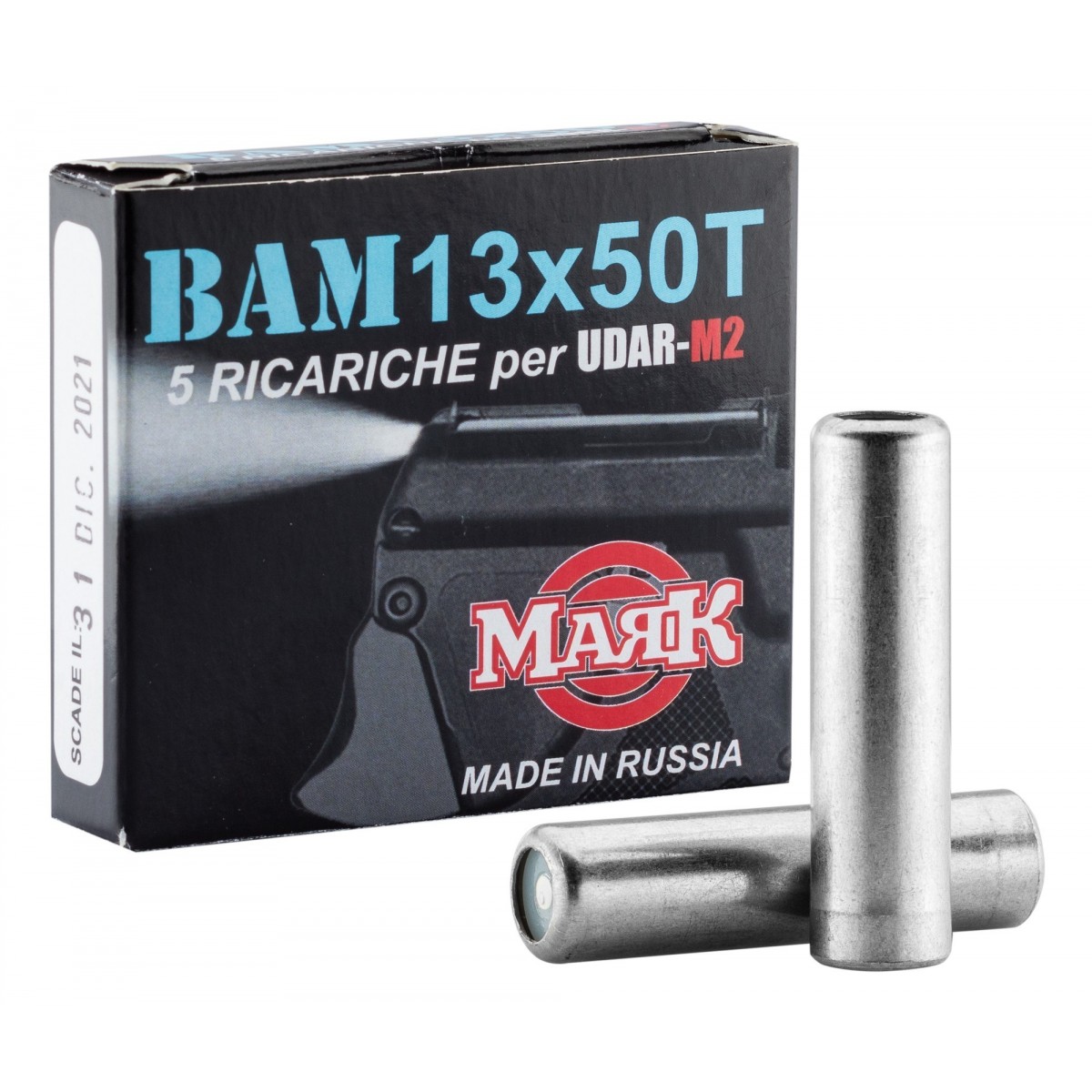 MUNITION TRAINING BAM - UDAR M2 - CAL 13X50 - BOITE X5