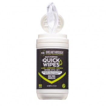 Boite de 50 lingettes de nettoyage polyvalentes "Quick Wipes"