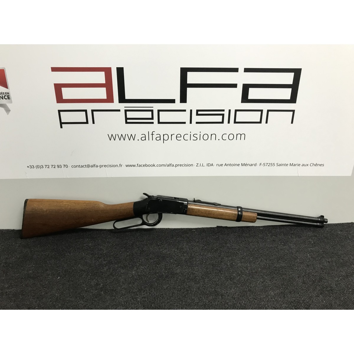 OCCASION Carabine ITHACA M-48 monocoup 22LR