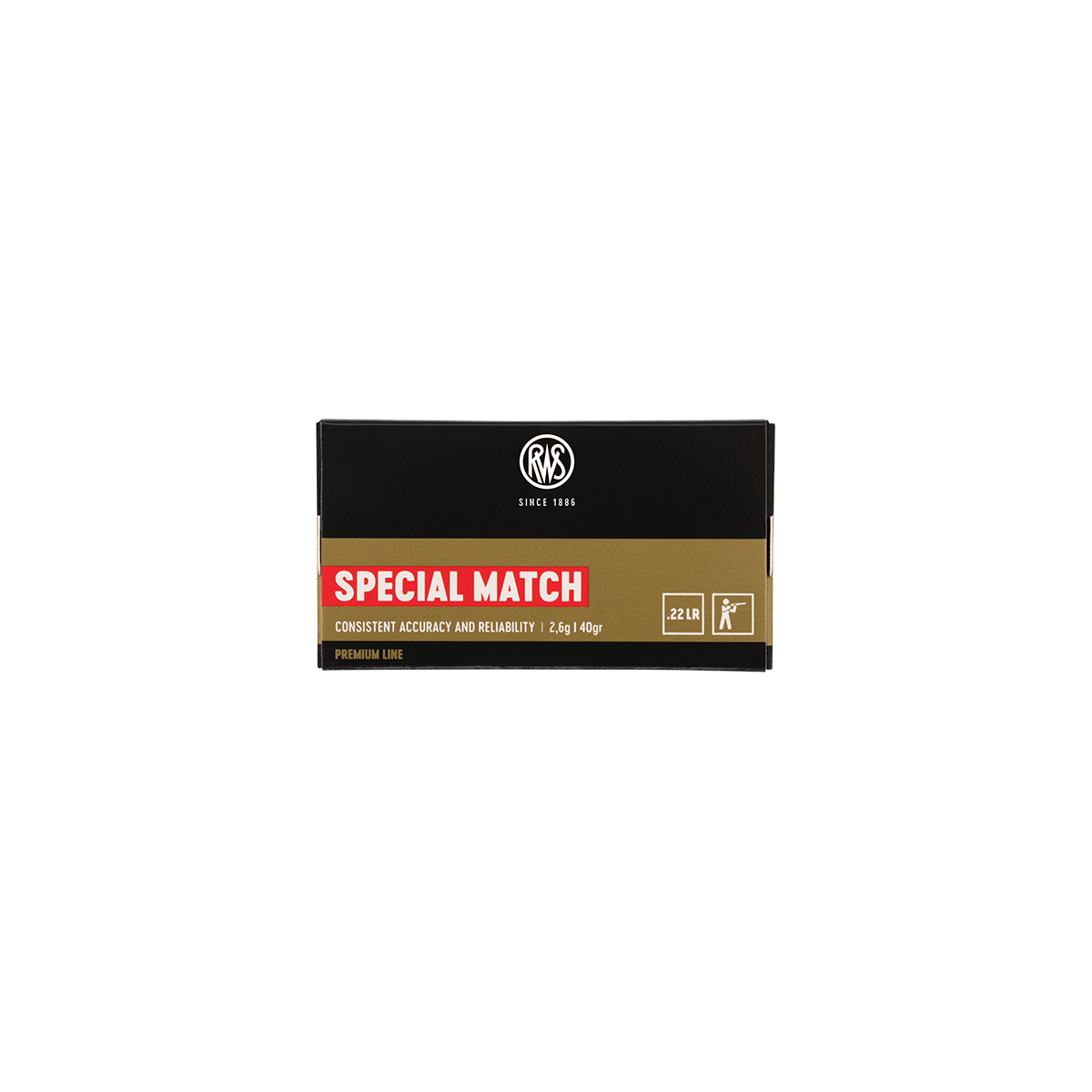 CARTOUCHES RWS SPECIAL MATCH CAL 22LR 40GR