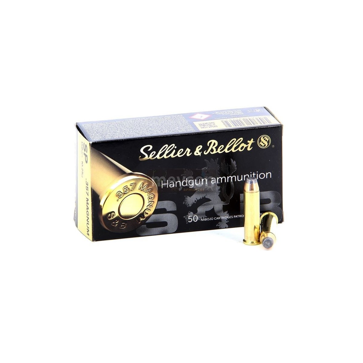 SELLIER & BELLOT 357 mag 158GRS FMJ