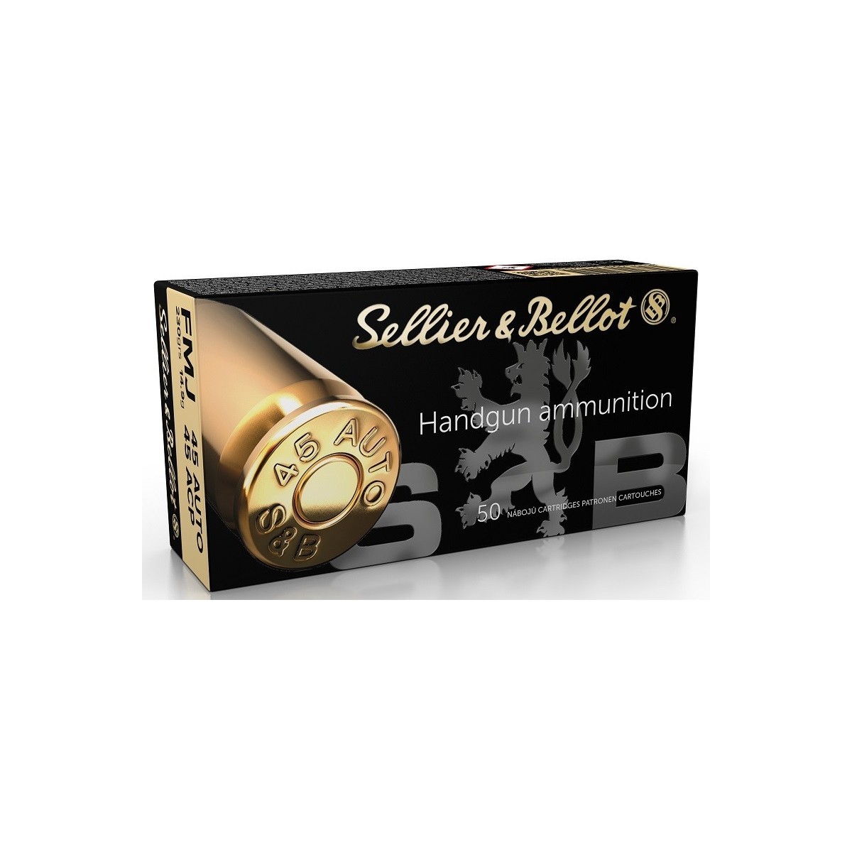 CARTOUCHES SELLIER & BELLOT 45ACP 230 GR X50