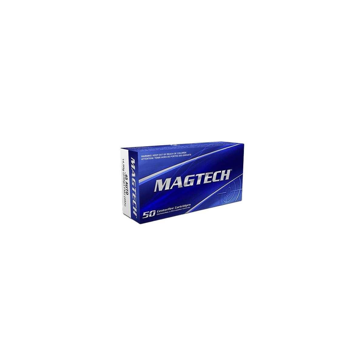 CARTOUCHES MAGTECH 45 AUTO 230GR FMJ