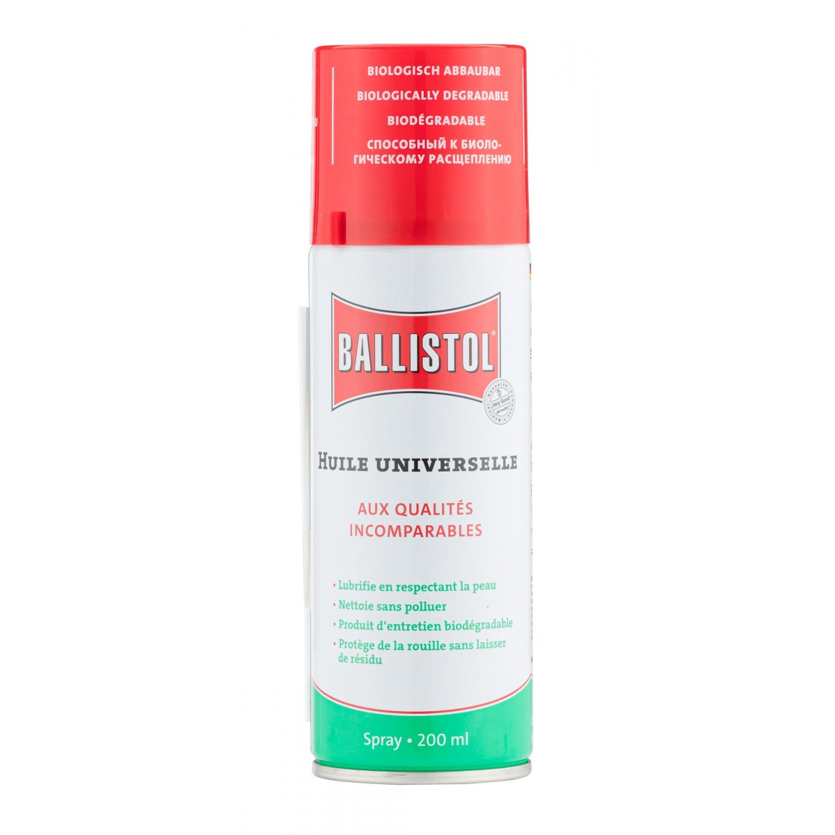 Aérosol huile universelle 200 ml - Ballistol