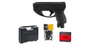 PACK PISTOLET DE DEFENSE T4E TP50C CAL. .50 NOIR DAO 4CPS + 100 BILLES, BOITE 10 CARTOUCHES