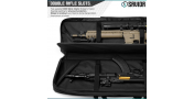 HOUSSE SAVIOR URBAN WARFARE 55" DOUBLE RIFLE NOIR