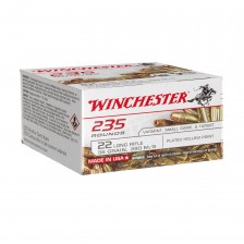 CARTOUCHES WINCHESTER SUPER-X CAL 22LR 36GR COPPER PLATED X235