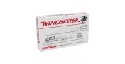 CARTOUCHES WINCHESTER CAL 223 REM FMJ 55GR X20