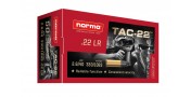 CARTOUCHES NORMA TAC-22 CAL 22LR 40GR LRN X50