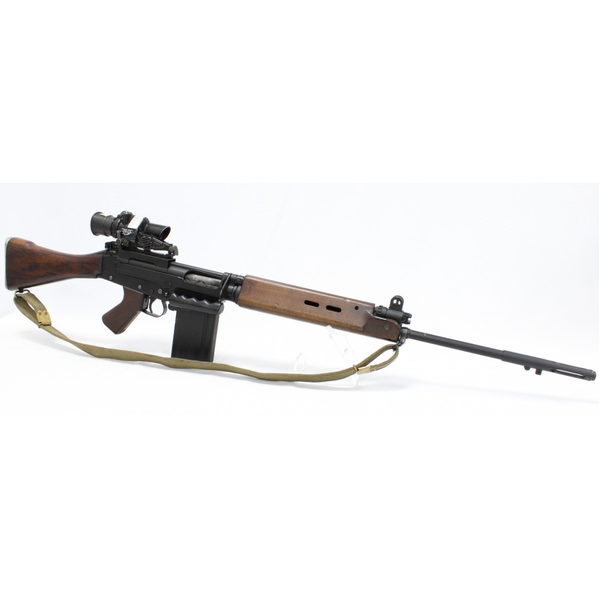 OCCASION CARABINE FAL L1A1 ENFIELD LUNETTE TRILUX CAL 308 WIN