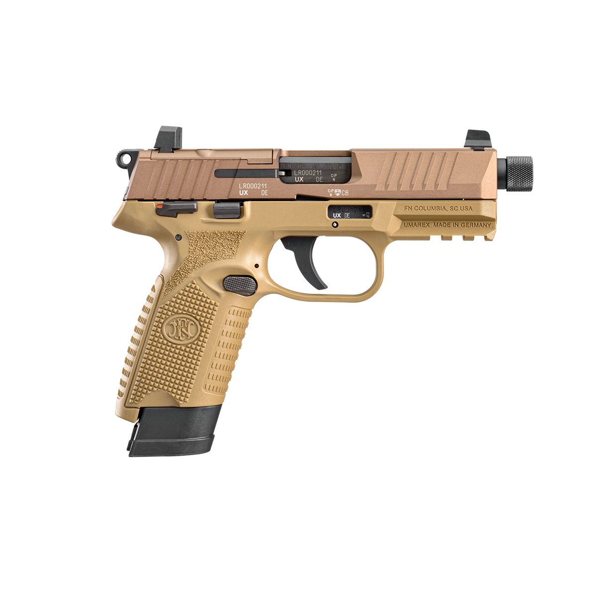 PISTOLET FN HERSTAL 502 TAN CAL 22LR