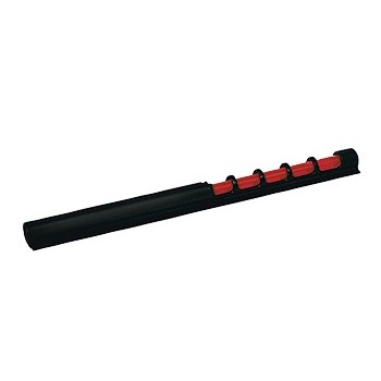 GUIDON RUBY GRAIN D'ORGE FIBRE OPTIQUE ROUGE 71MM