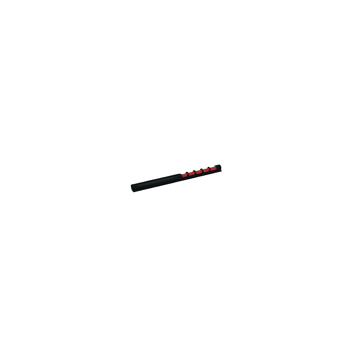 GUIDON RUBY GRAIN D'ORGE FIBRE OPTIQUE ROUGE 71MM