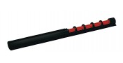 GUIDON RUBY GRAIN D'ORGE FIBRE OPTIQUE ROUGE 71MM