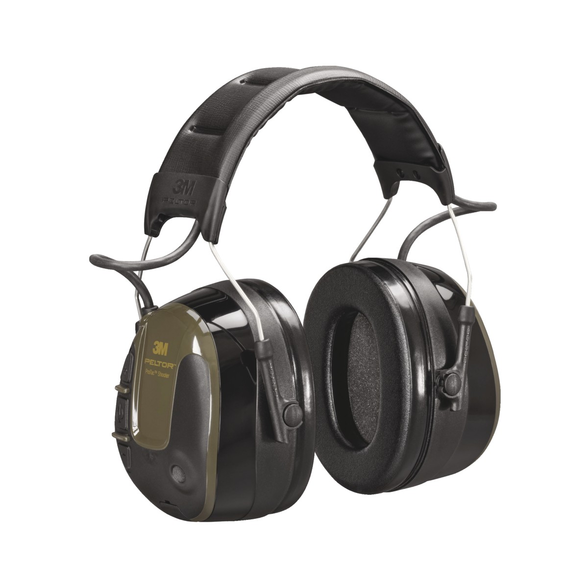 CASQUE ANTI BRUIT ELECTRONIQUE PELTOR PRO TAC SHOOTER KAKI