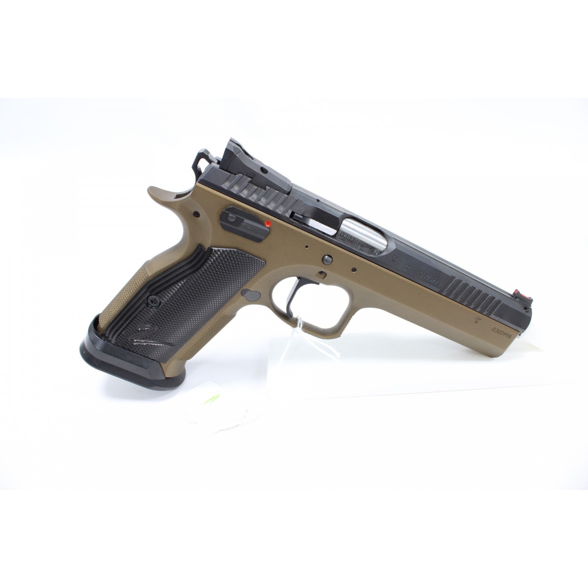 OCCASION PISTOLET CZ TS2 DEEP BRONZE CAL 9X19