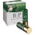 CART. ACIER B&P VALLE STEEL 33 MAGNUM CAL. 12 / 76 MM N° 2 33 G BJ BT