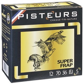 CART. PISTEURS SUPER FRAP CAL. 12 / 70 MM N° 2 36 G BJ BTE 25