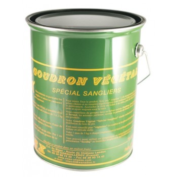 SEAU MÉTAL 5KG VITEX GOUDRON VÉGÉTAL SPÉCIAL SANGLIERS