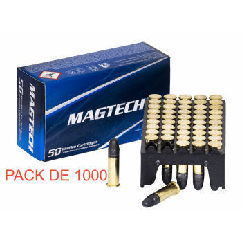 CARTOUCHES MAGTECH CAL 22LR 40GR PACK DE 500