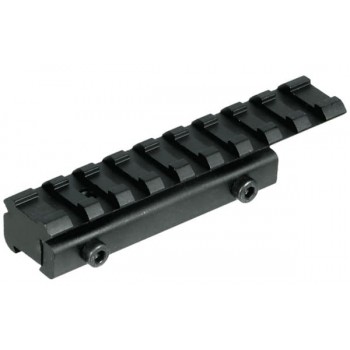 RAIL UTG 11 VERS  21  -3.9 INCHES AVEC 9 SLOTS